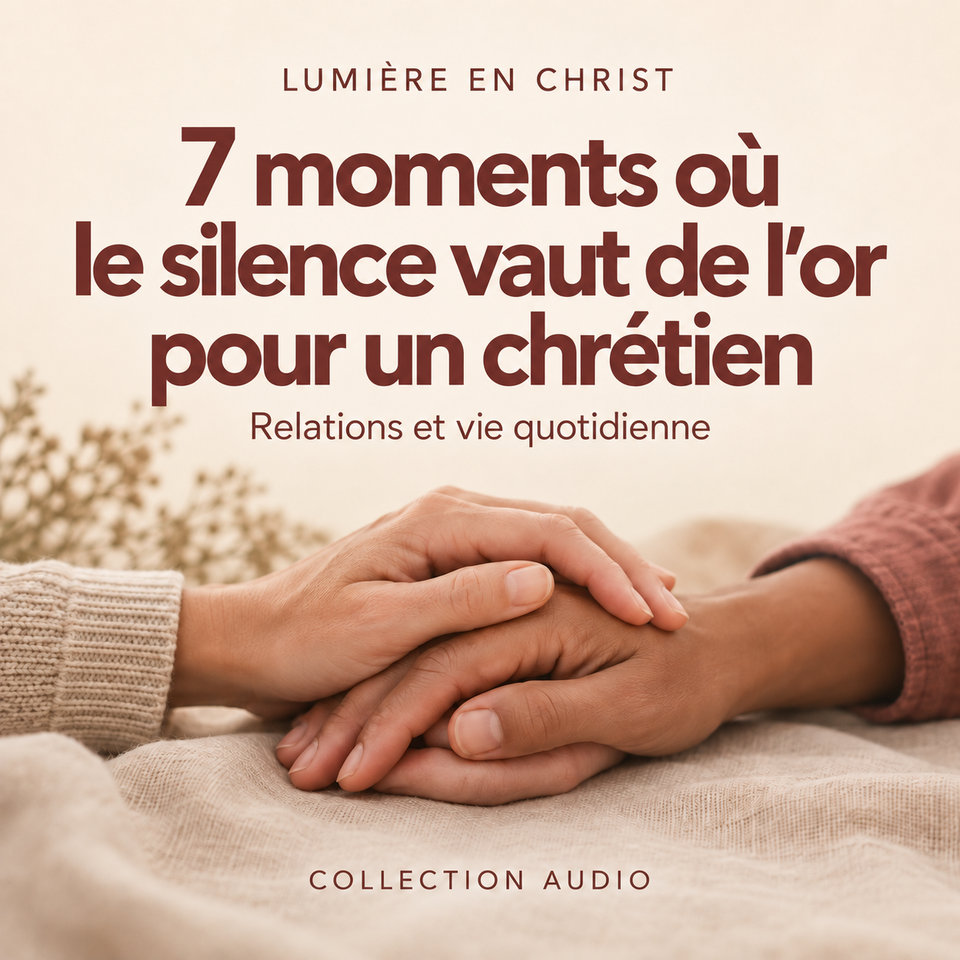 7 moments où le silence vaut de l’or pour un chrétien