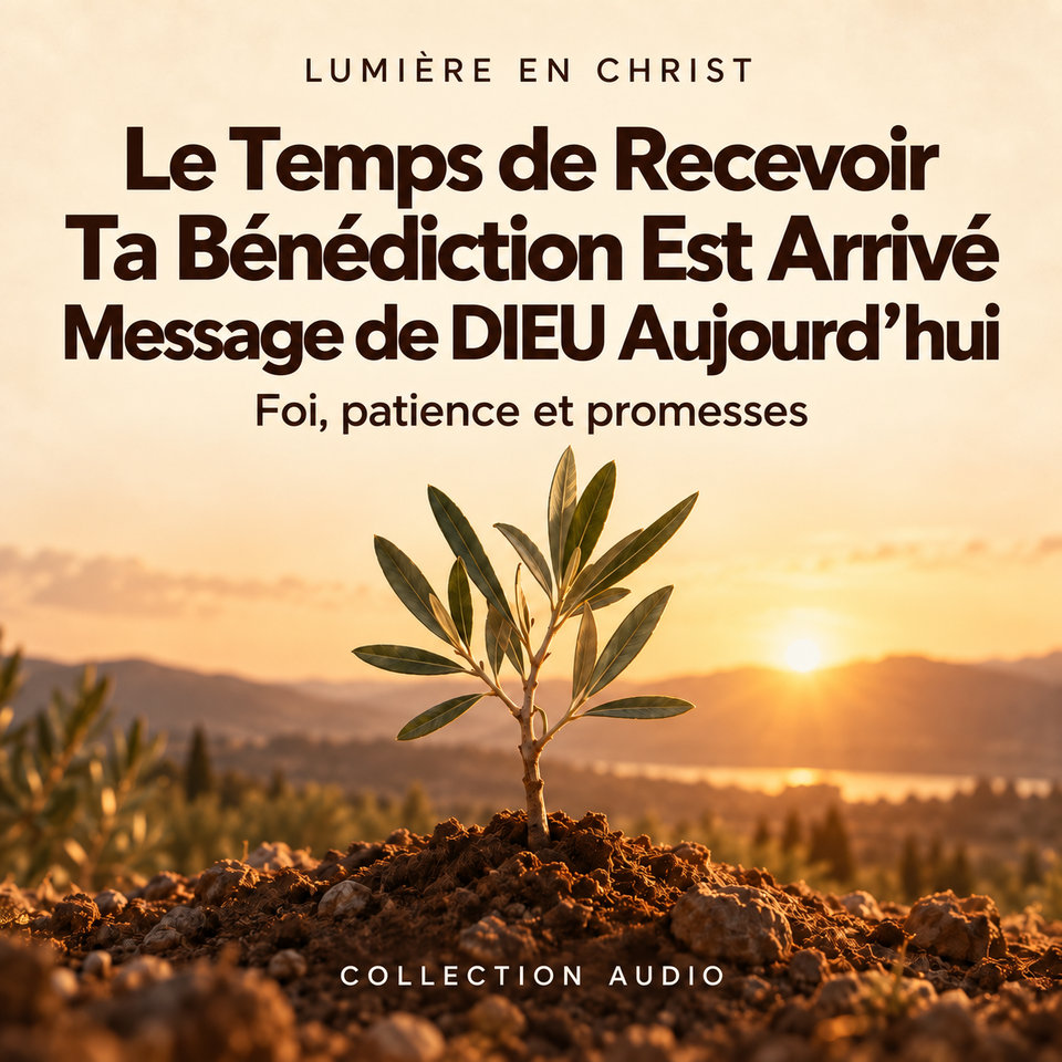 Le Temps de Recevoir Ta Bénédiction Est Arrivé Message de DIEU Aujourd’hui