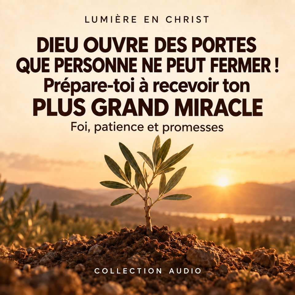 DIEU OUVRE DES PORTES QUE PERSONNE NE PEUT FERMER ! Prépare-toi à recevoir ton PLUS GRAND MIRACLE