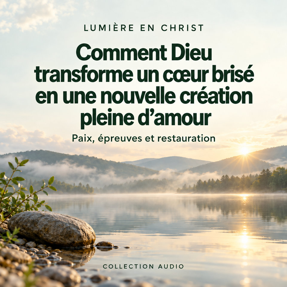 Comment Dieu transforme un cœur brisé en une nouvelle création pleine d’amour