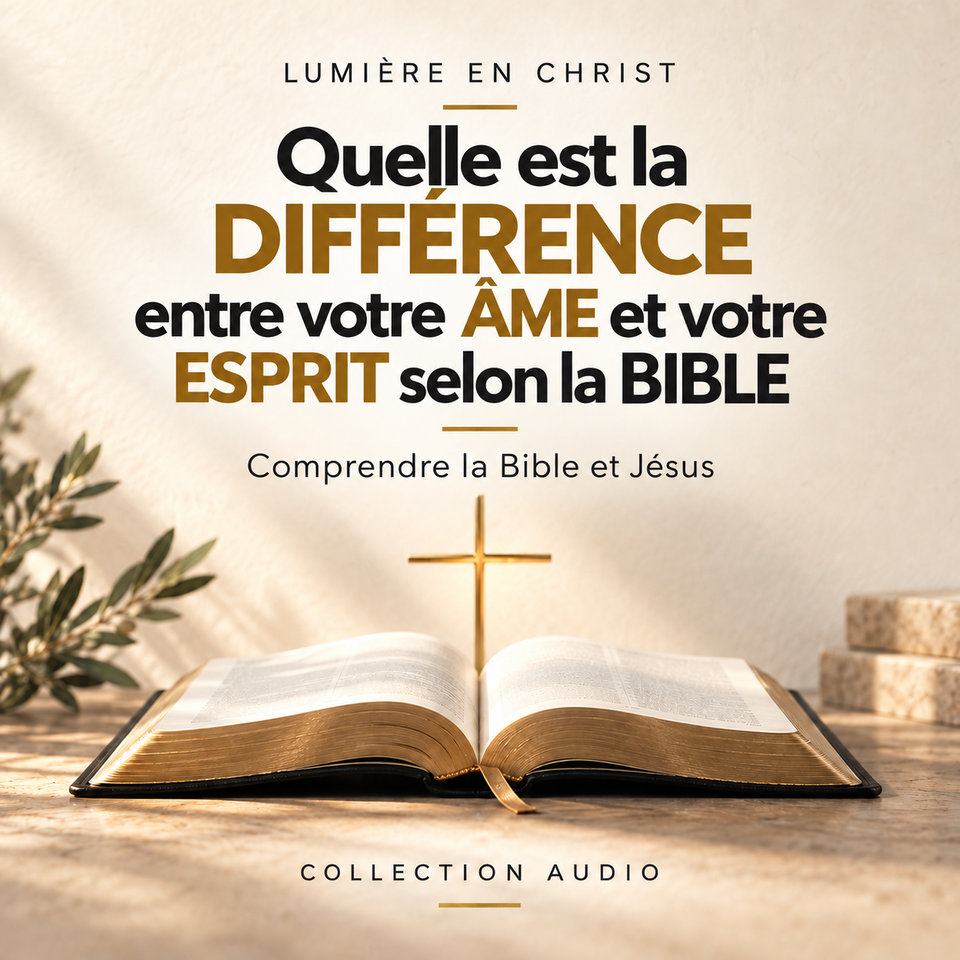 Quelle est la DIFFÉRENCE entre votre ÂME et votre ESPRIT selon la BIBLE