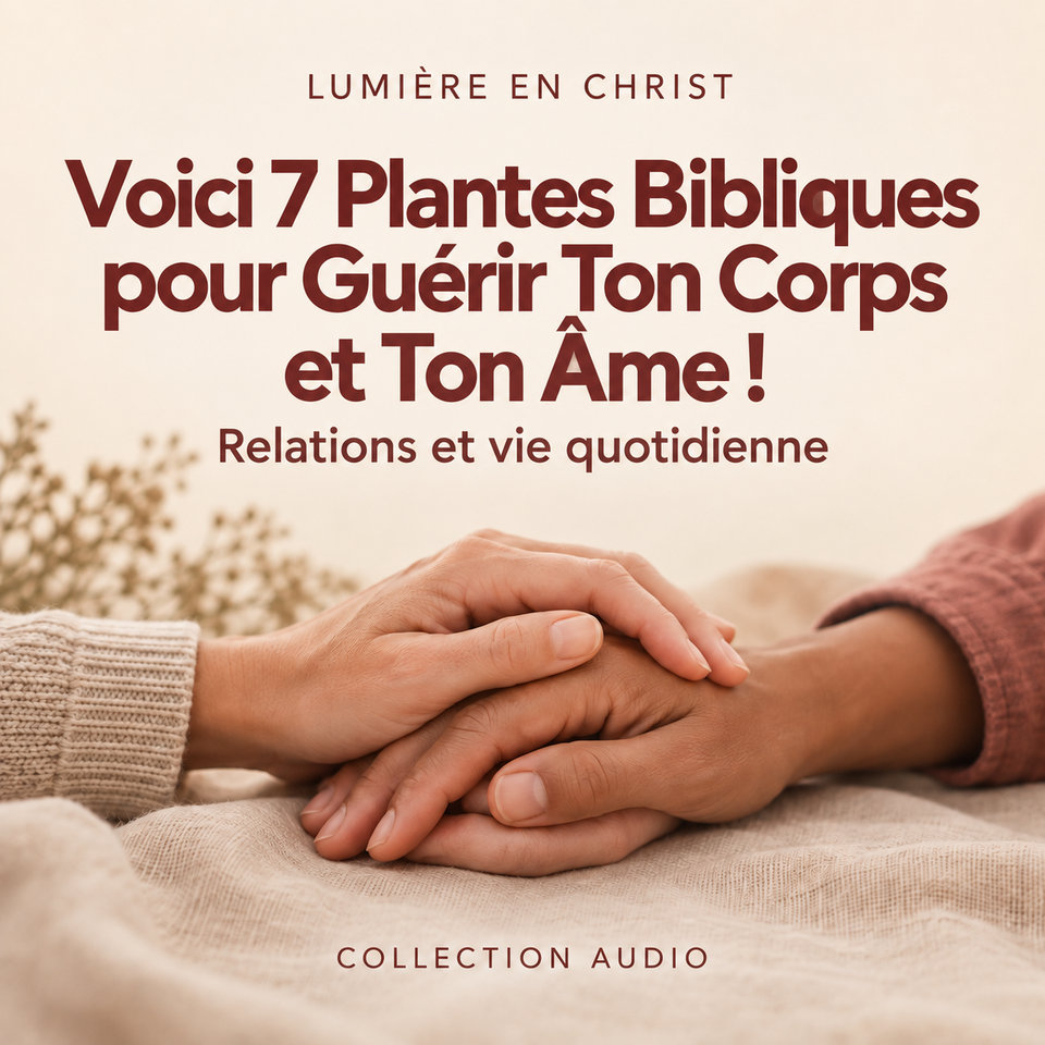 Voici 7 Plantes Bibliques pour Guérir Ton Corps et Ton Âme !