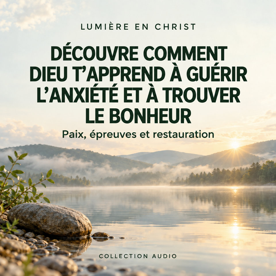 DÉCOUVRE COMMENT DIEU T’APPREND À GUÉRIR L’ANXIÉTÉ ET À TROUVER LE BONHEUR