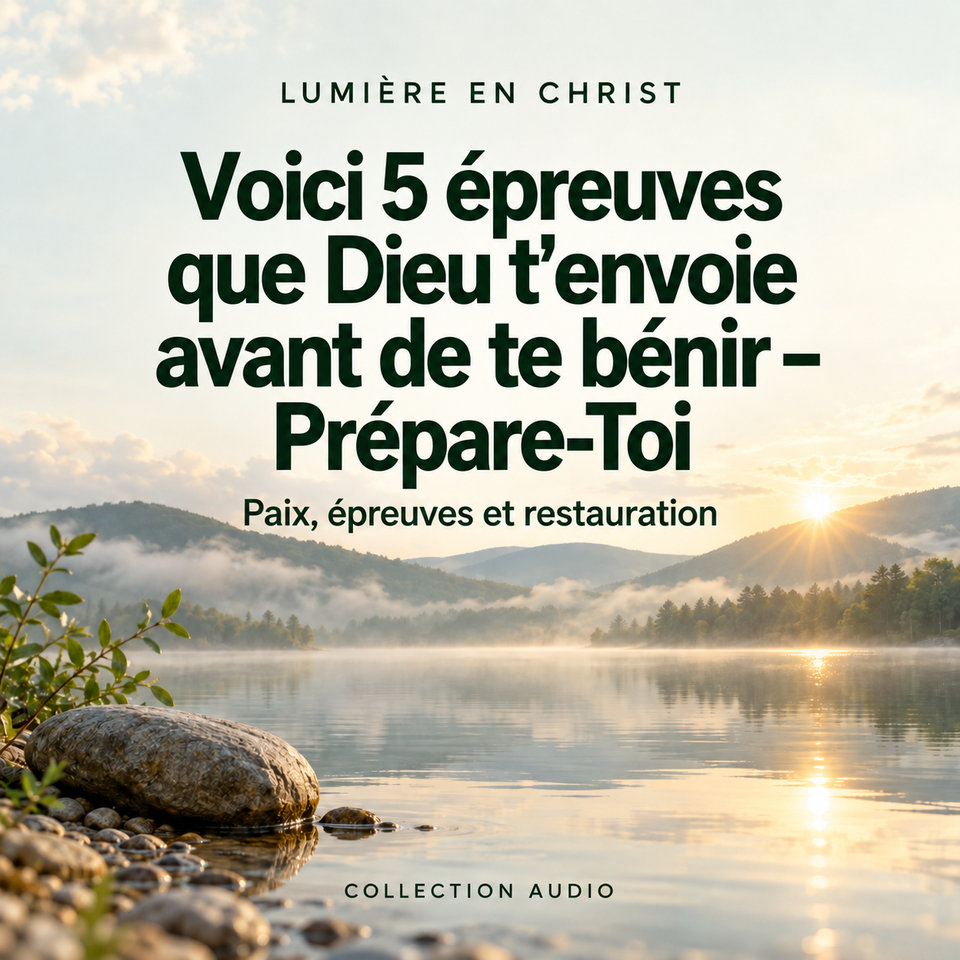 Voici 5 épreuves que Dieu t’envoie avant de te bénir – Prépare-Toi