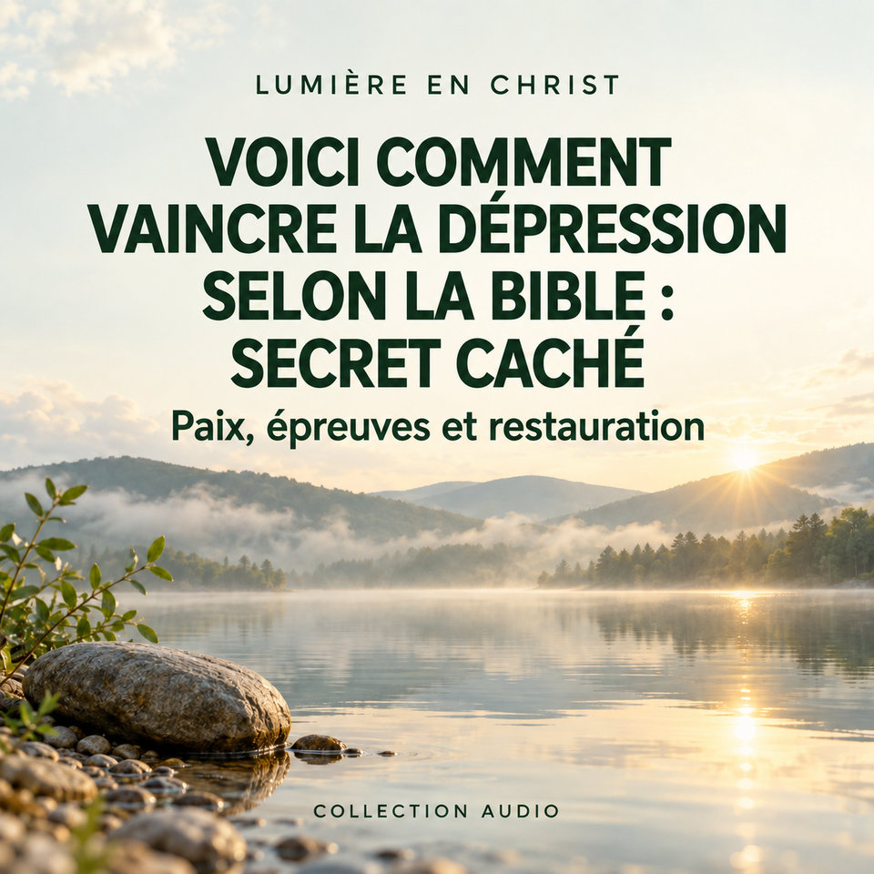 VOICI COMMENT VAINCRE LA DÉPRESSION SELON LA BIBLE : SECRET CACHÉ
