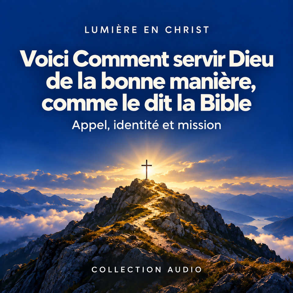 Voici Comment servir Dieu de la bonne manière, comme le dit la Bible