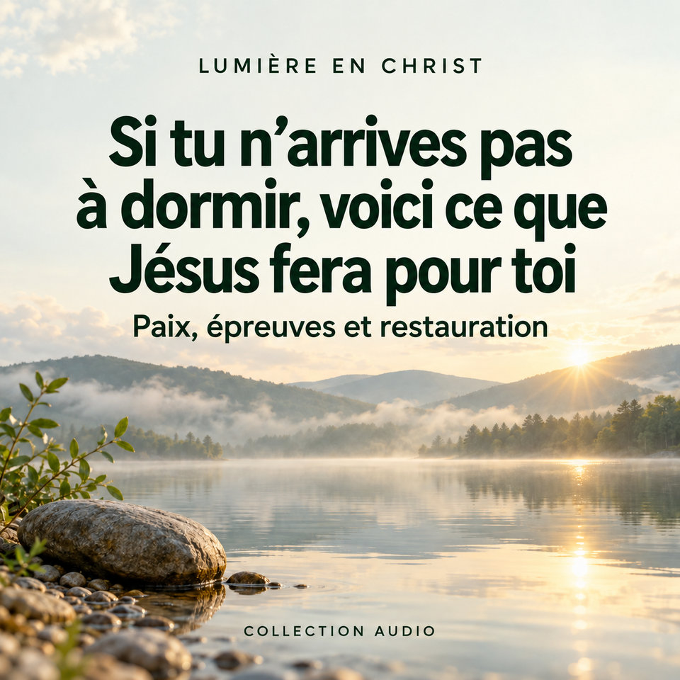Si tu n’arrives pas à dormir, voici ce que Jésus fera pour toi