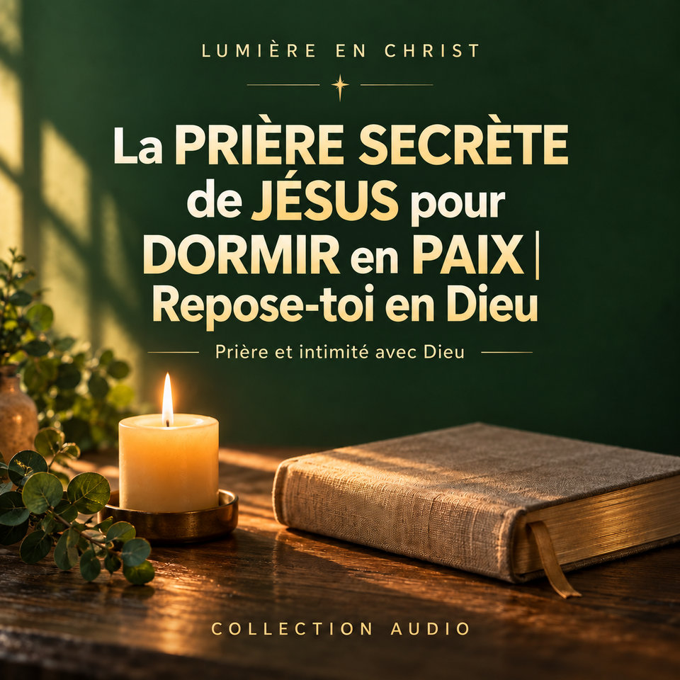 La PRIÈRE SECRÈTE de JÉSUS pour DORMIR en PAIX | Repose-toi en Dieu