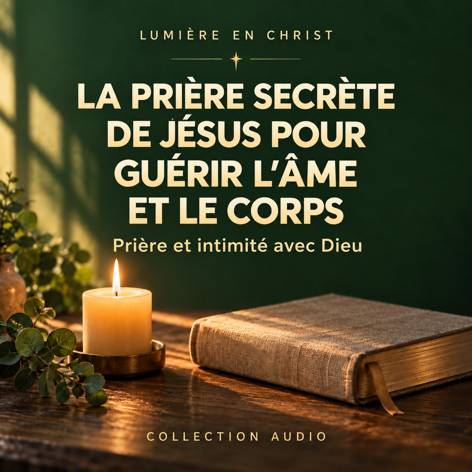 LA PRIÈRE SECRÈTE DE JÉSUS POUR GUÉRIR L’ÂME ET LE CORPS