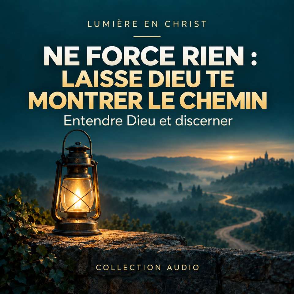 NE FORCE RIEN : LAISSE DIEU TE MONTRER LE CHEMIN