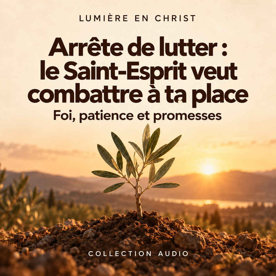 Arrête de lutter : le Saint-Esprit veut combattre à ta place