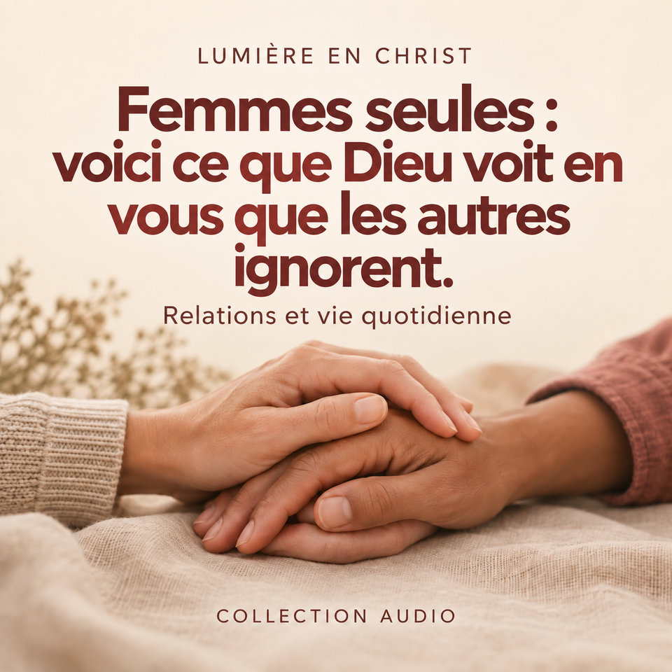Femmes seules : voici ce que Dieu voit en vous que les autres ignorent.