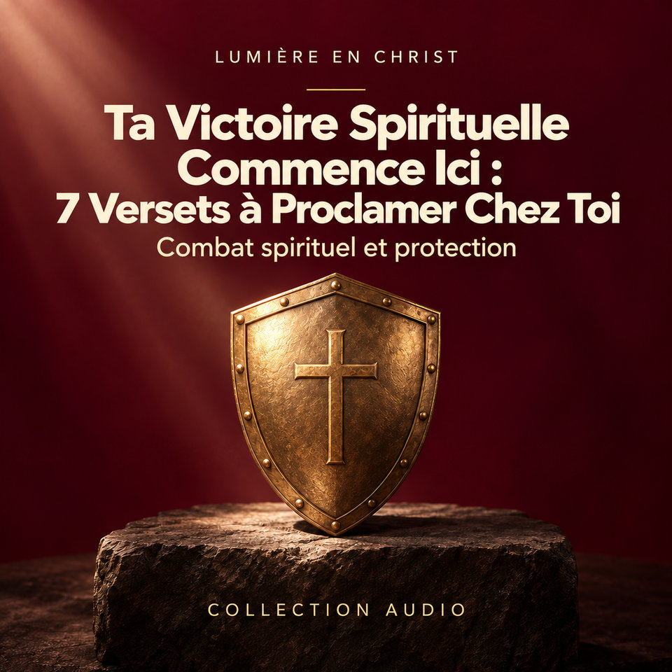 Ta Victoire Spirituelle Commence Ici : 7 Versets à Proclamer Chez Toi