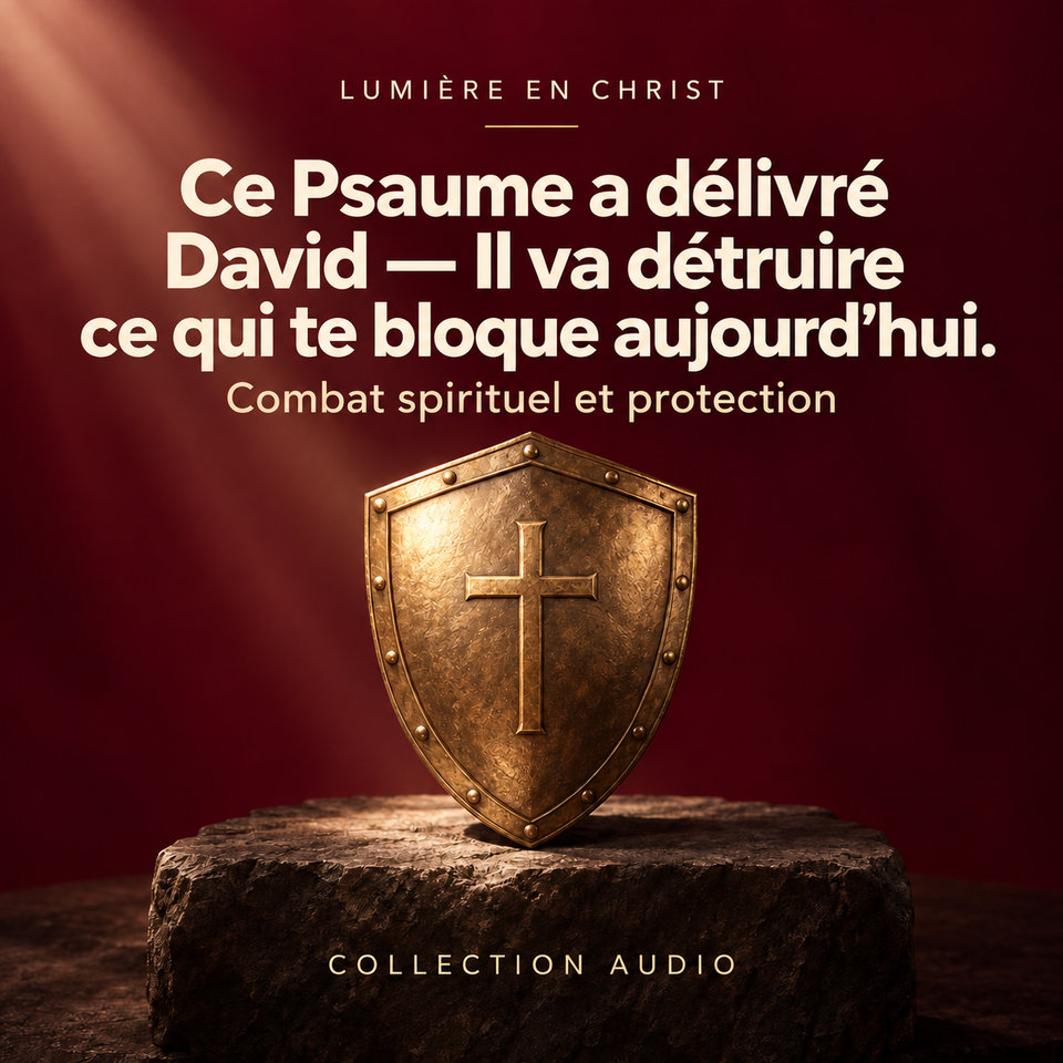 Ce Psaume a délivré David — Il va détruire ce qui te bloque aujourd’hui.