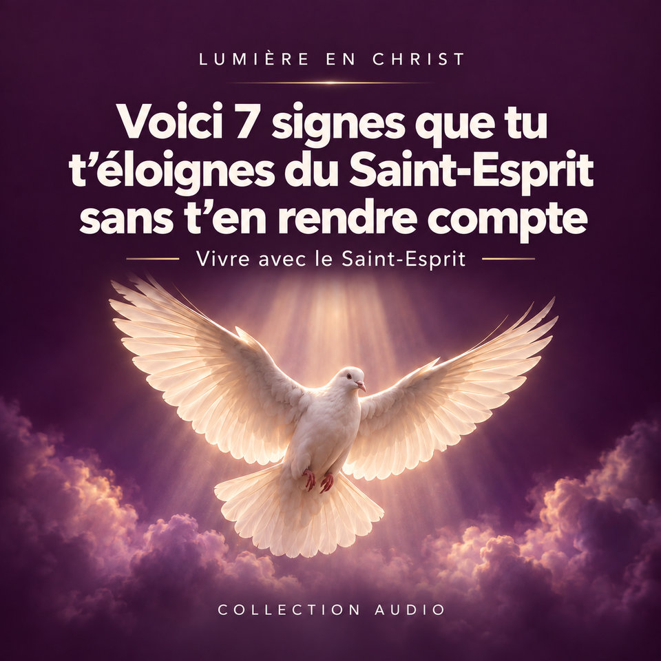 Voici 7 signes que tu t’éloignes du Saint-Esprit sans t’en rendre compte