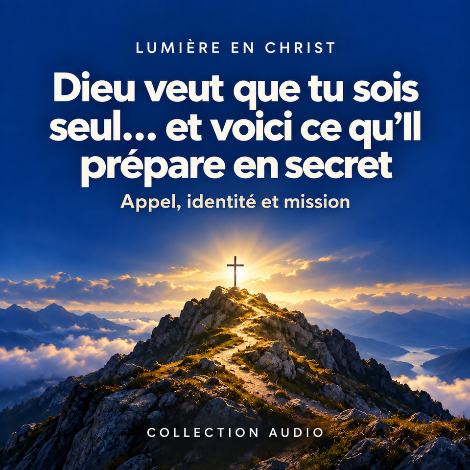 Dieu veut que tu sois seul… et voici ce qu’Il prépare en secret
