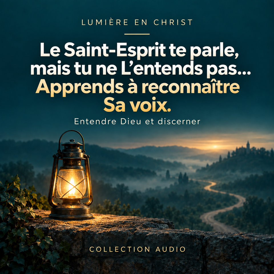 Le Saint-Esprit te parle, mais tu ne L’entends pas… Apprends à reconnaître Sa voix.