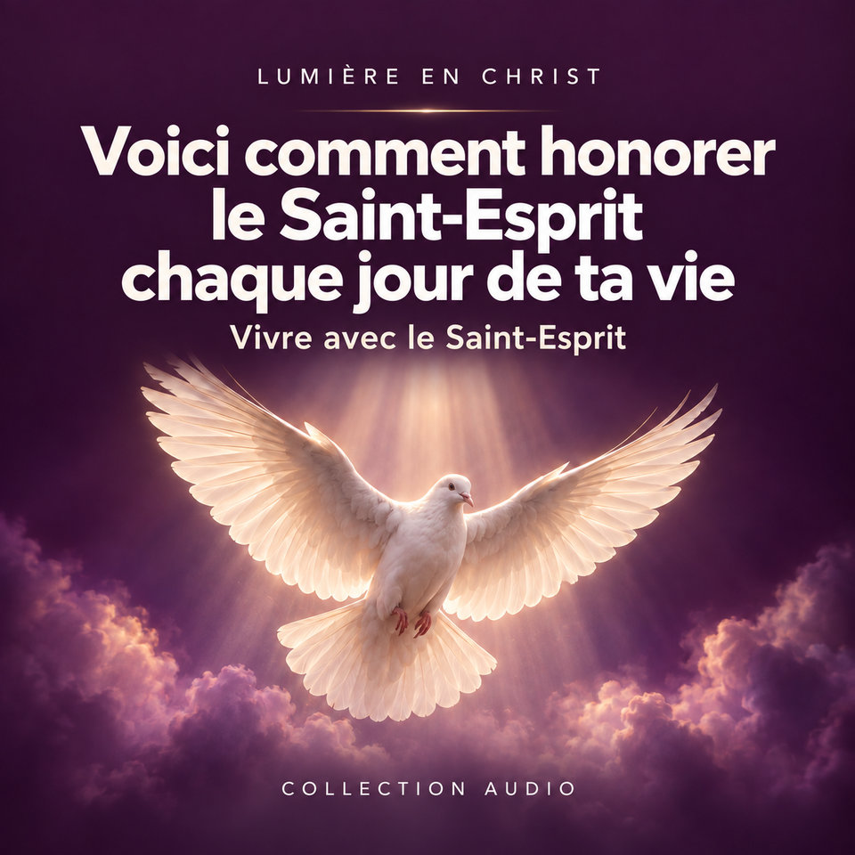 Voici comment honorer le Saint-Esprit chaque jour de ta vie