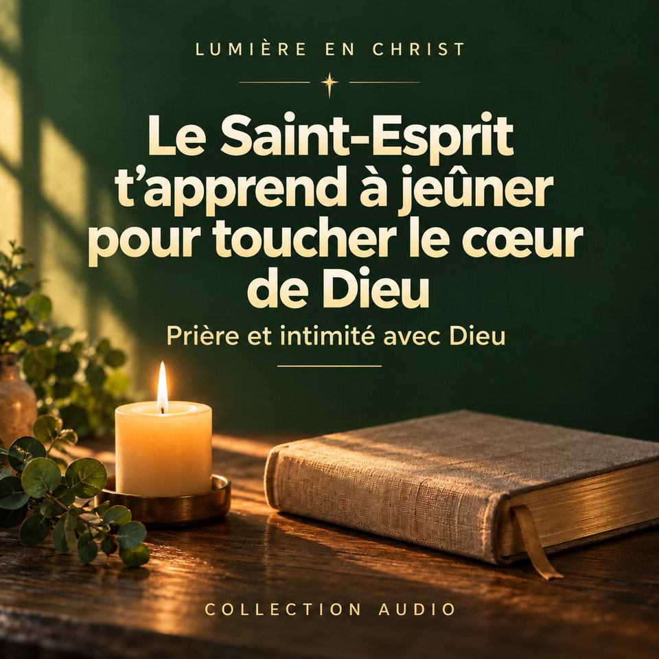 Le Saint-Esprit t’apprend à jeûner pour toucher le cœur de Dieu