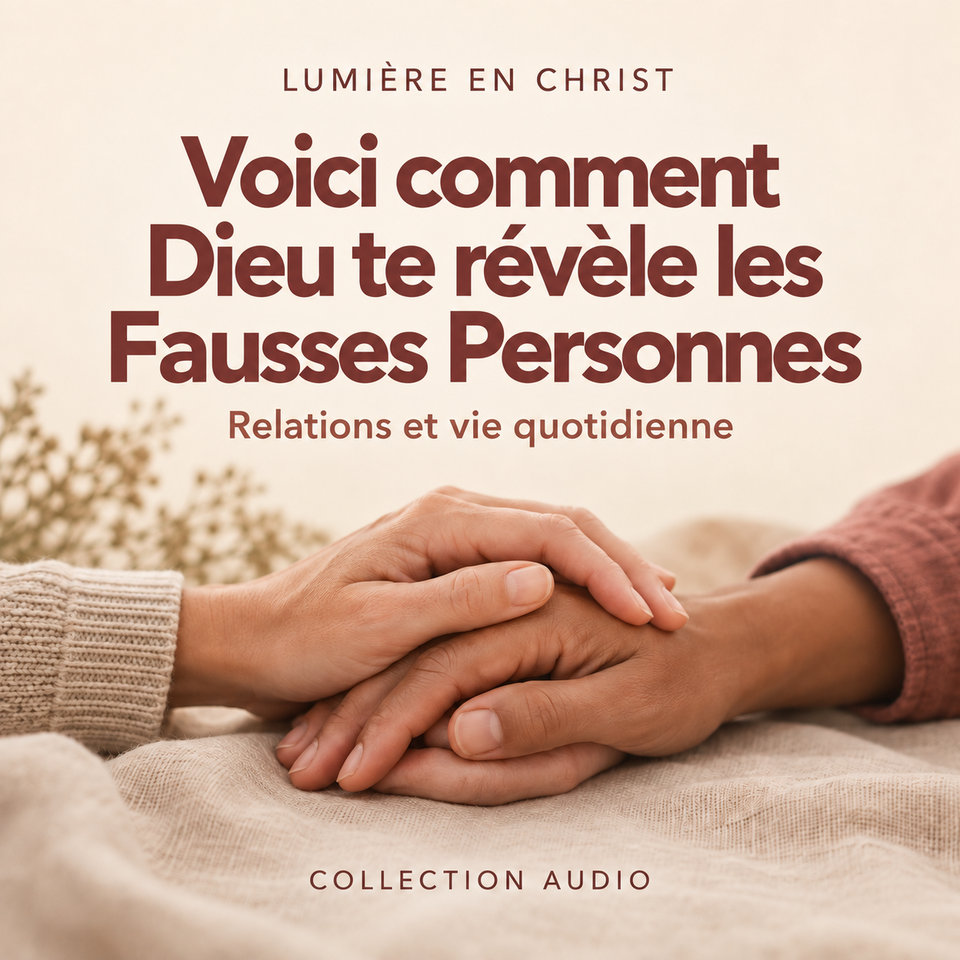 Voici comment Dieu te révèle les Fausses Personnes