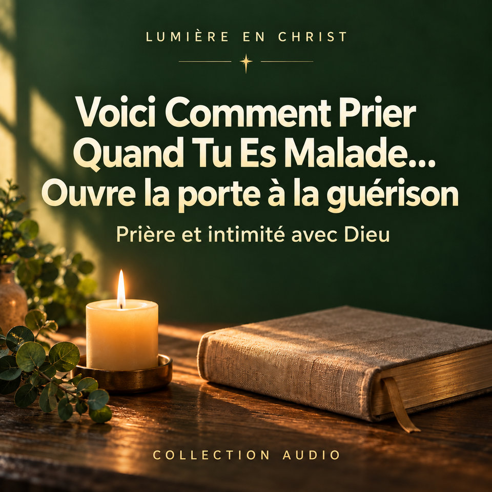 Voici Comment Prier Quand Tu Es Malade... Ouvre la porte à la guérison