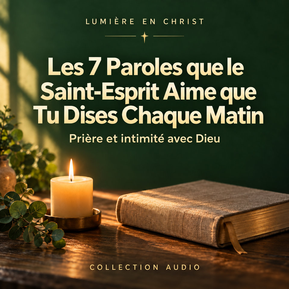 Les 7 Paroles que le Saint-Esprit Aime que Tu Dises Chaque Matin