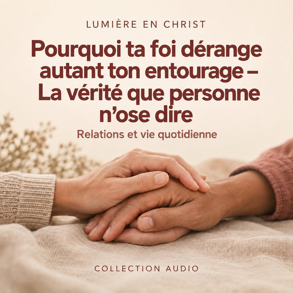 Pourquoi ta foi dérange autant ton entourage – La vérité que personne n’ose dire