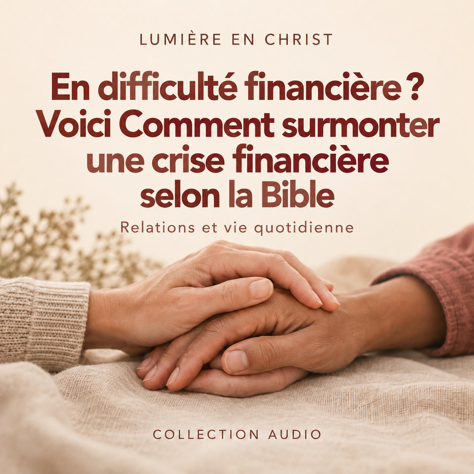 En difficulté financière ? Voici Comment surmonter une crise financière selon la Bible