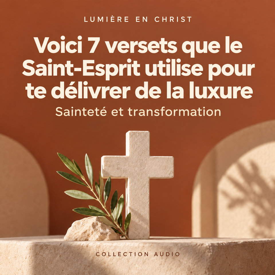 Voici 7 versets que le Saint-Esprit utilise pour te délivrer de la luxure