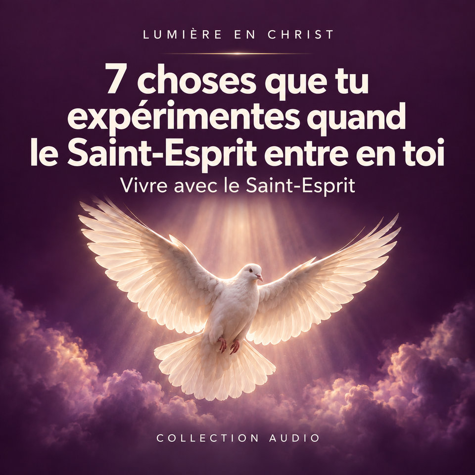 7 choses que tu expérimentes quand le Saint-Esprit entre en toi