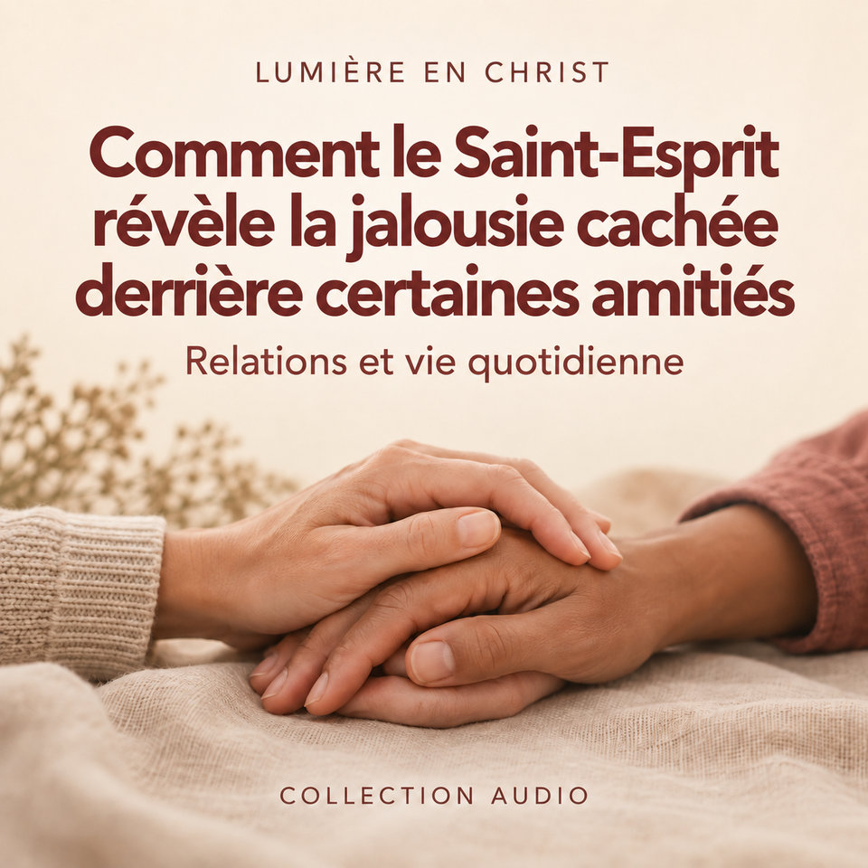 Comment le Saint-Esprit révèle la jalousie cachée derrière certaines amitiés