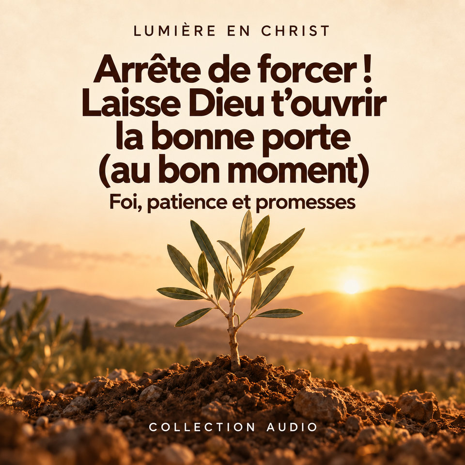 Arrête de forcer ! Laisse Dieu t’ouvrir la bonne porte (au bon moment)