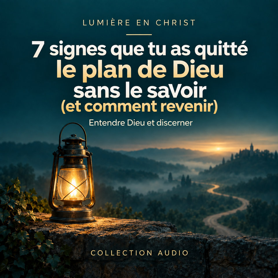 7 signes que tu as quitté le plan de Dieu sans le savoir (et comment revenir)