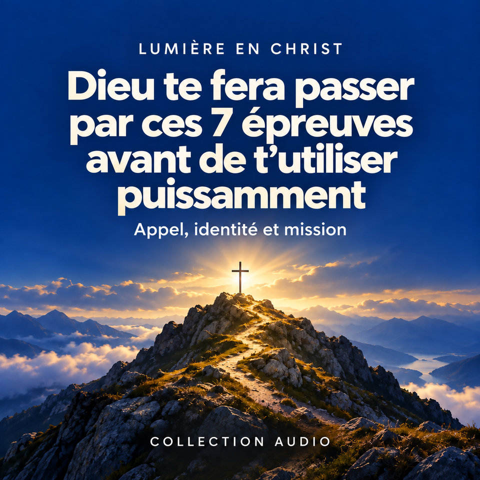 Dieu te fera passer par ces 7 épreuves avant de t’utiliser puissamment