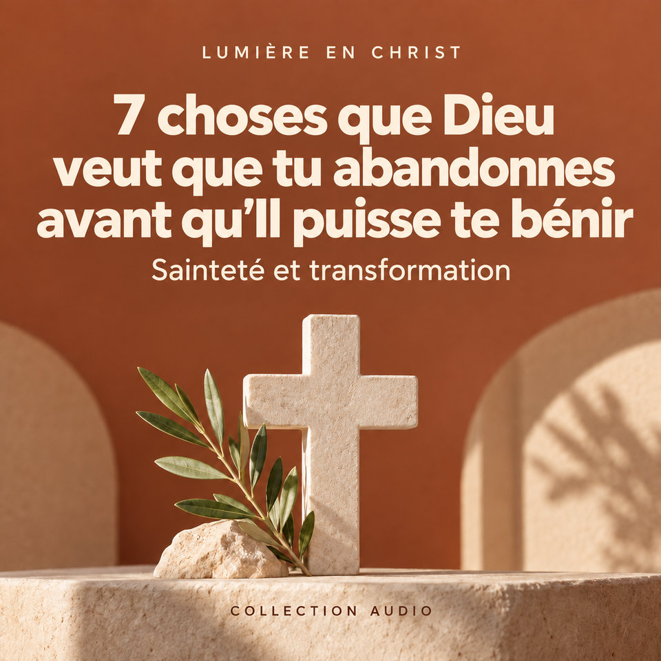 7 choses que Dieu veut que tu abandonnes avant qu’Il puisse te bénir