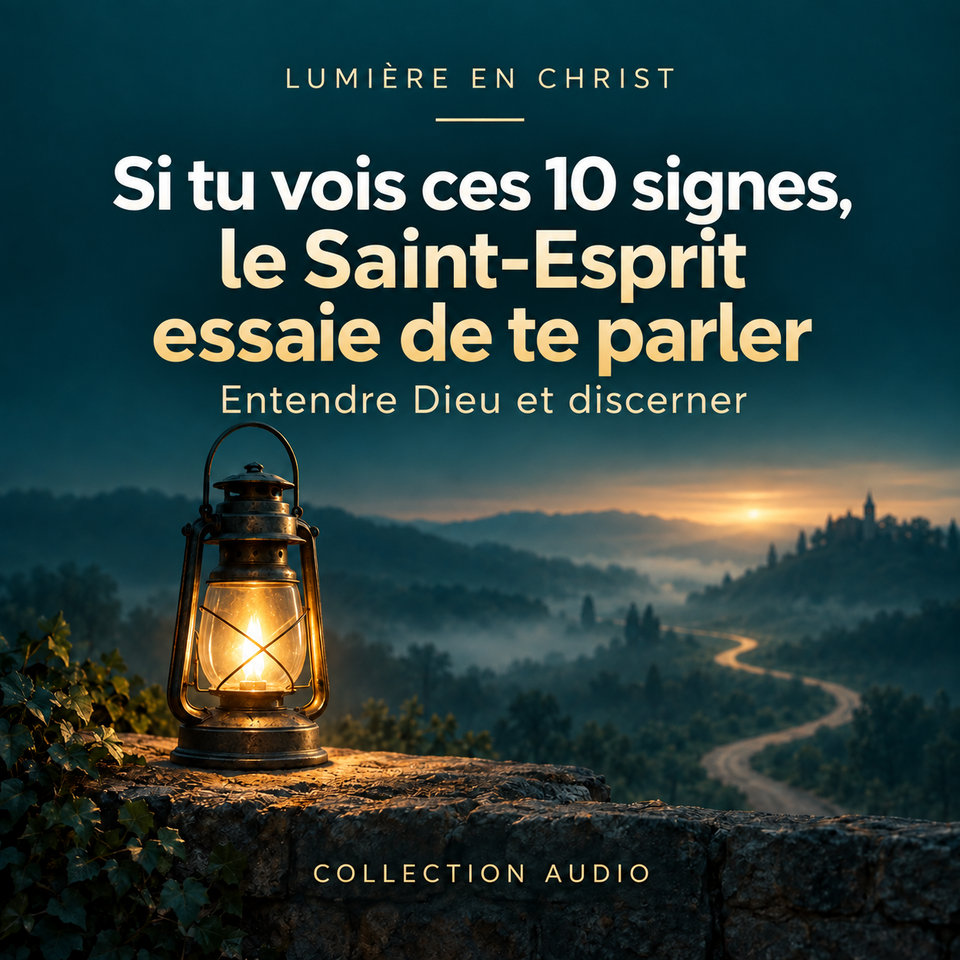 Si tu vois ces 10 signes, le Saint-Esprit essaie de te parler