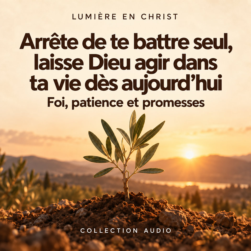 Arrête de te battre seul, laisse Dieu agir dans ta vie dès aujourd’hui