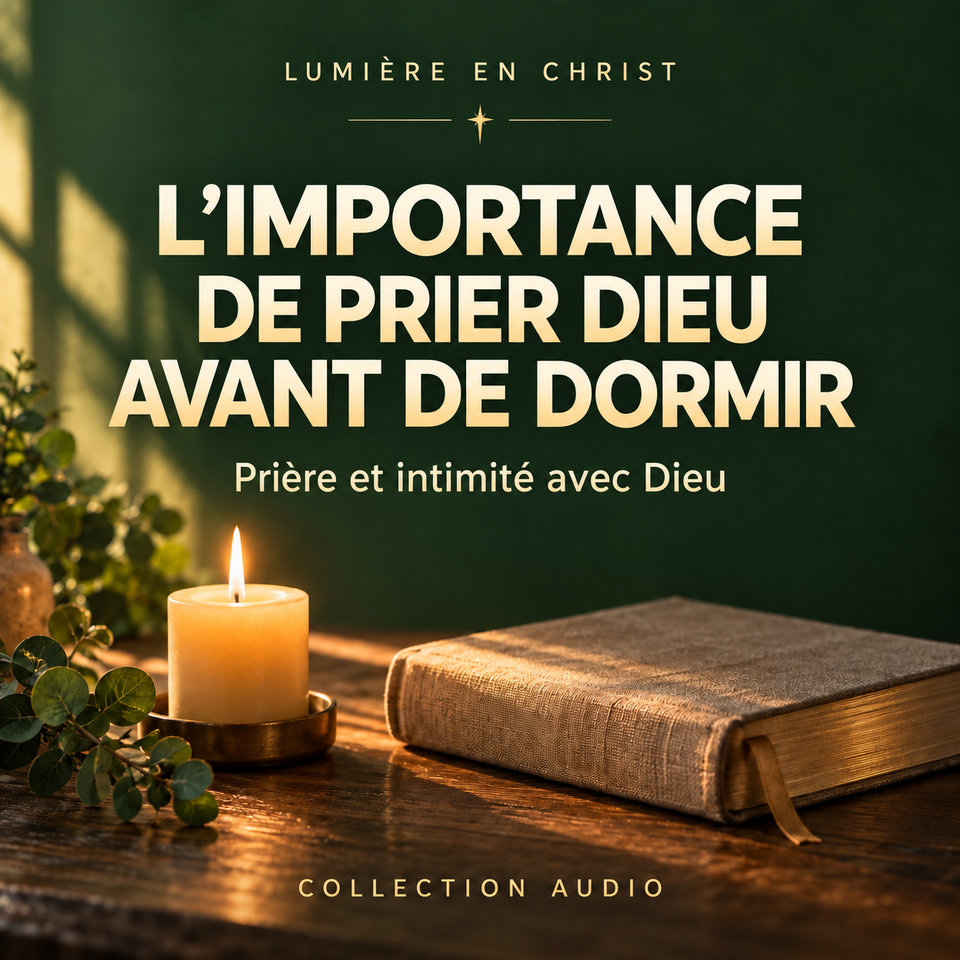 L’IMPORTANCE DE PRIER DIEU AVANT DE DORMIR