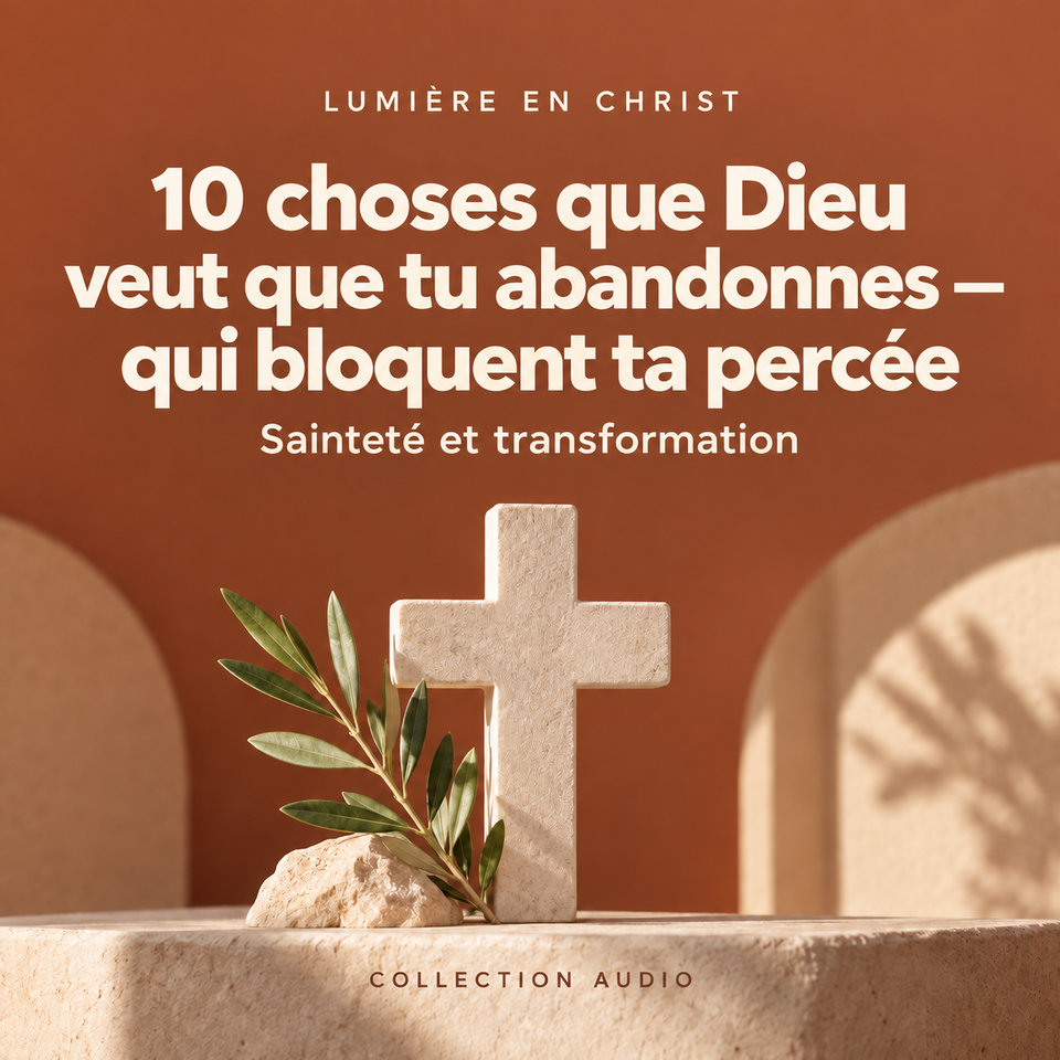 10 choses que Dieu veut que tu abandonnes — qui bloquent ta percée