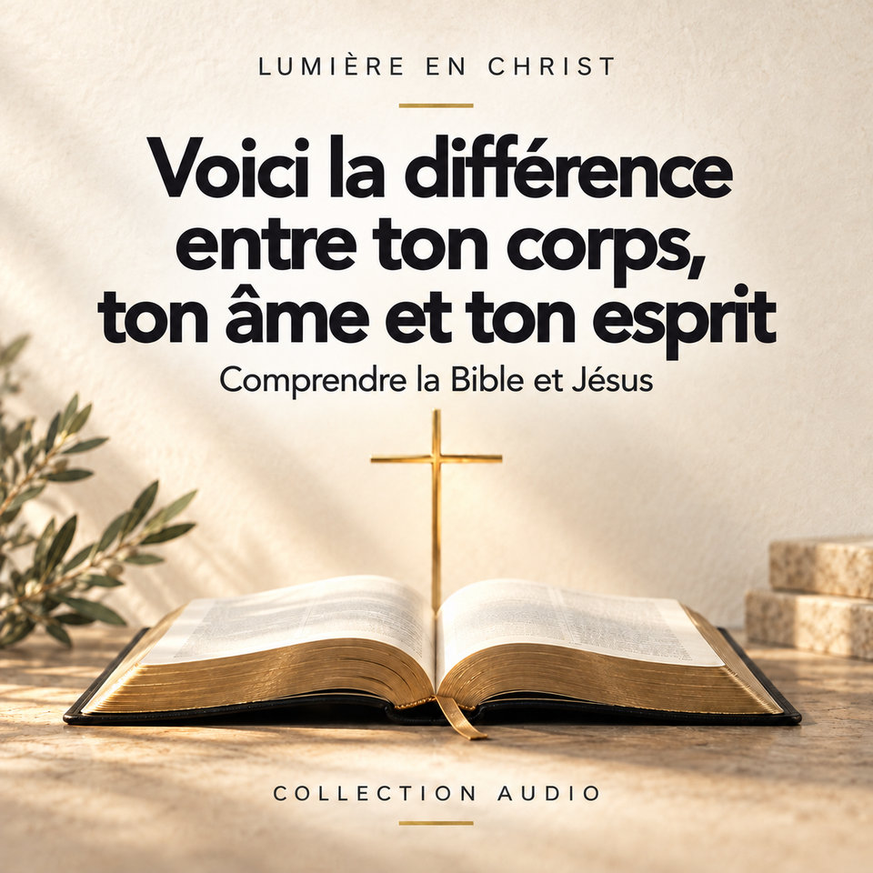 Voici la différence entre ton corps, ton âme et ton esprit