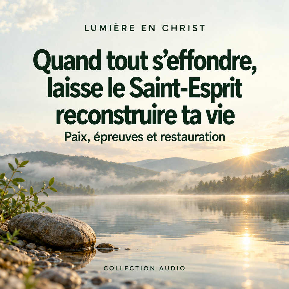 Quand tout s’effondre, laisse le Saint-Esprit reconstruire ta vie