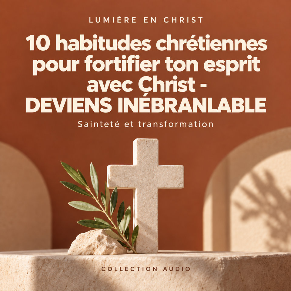 10 habitudes chrétiennes pour fortifier ton esprit avec Christ - DEVIENS INÉBRANLABLE
