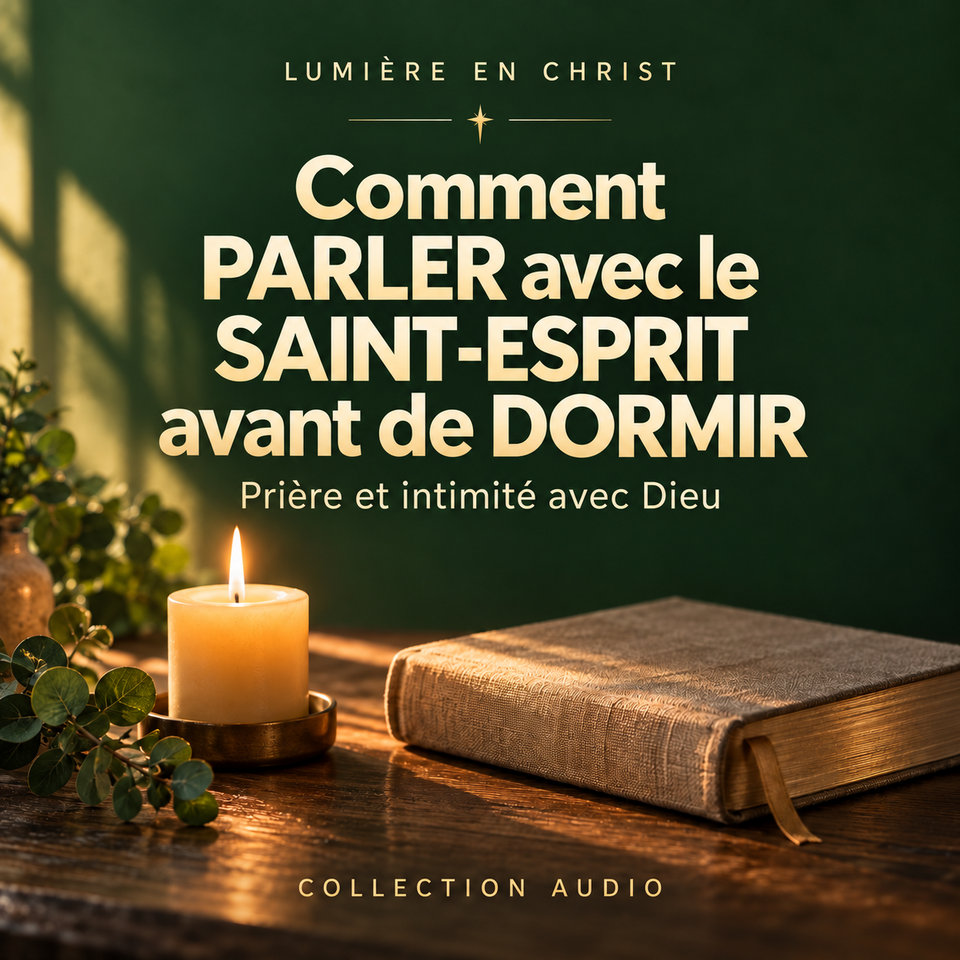 Comment PARLER avec le SAINT-ESPRIT avant de DORMIR