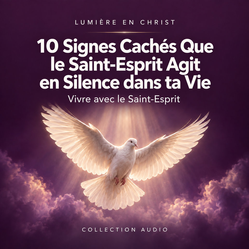 10 Signes Cachés Que le Saint-Esprit Agit en Silence dans ta Vie