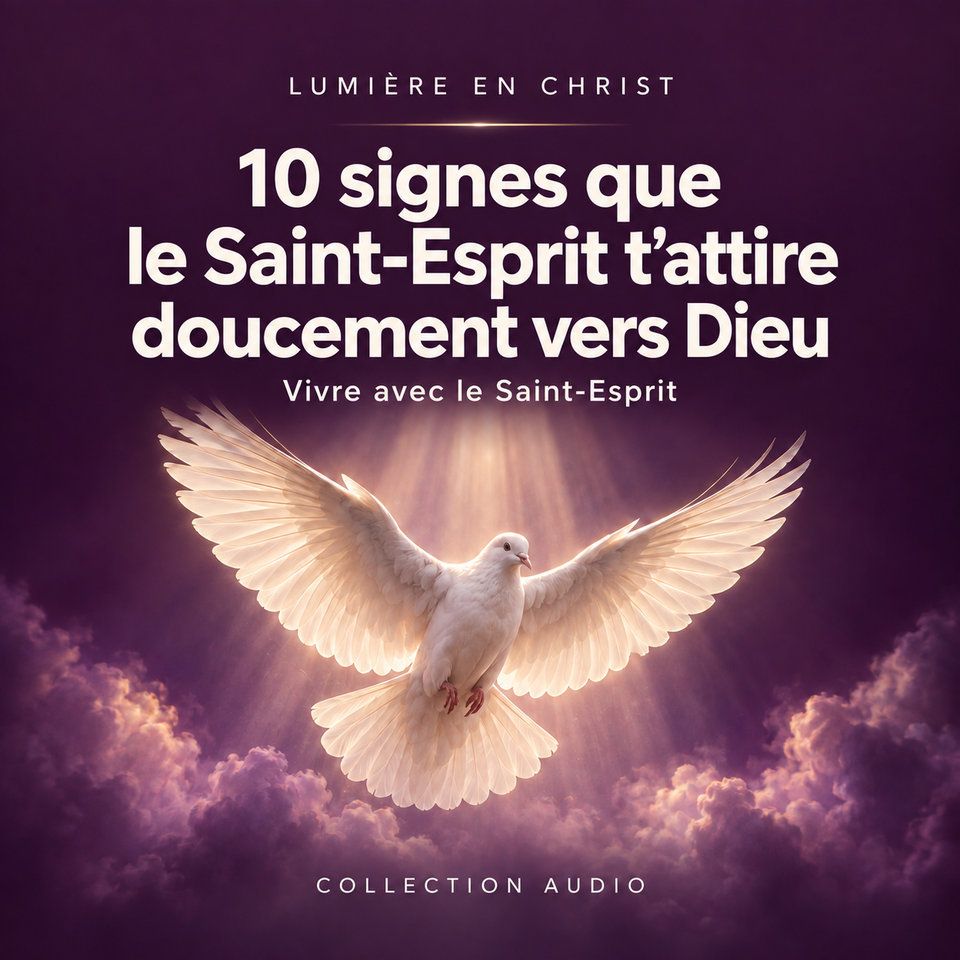 10 signes que le Saint-Esprit t’attire doucement vers Dieu