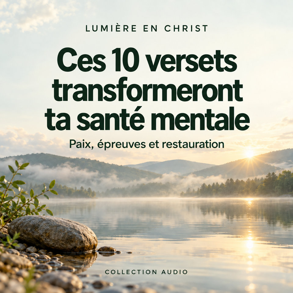 Ces 10 versets transformeront ta santé mentale