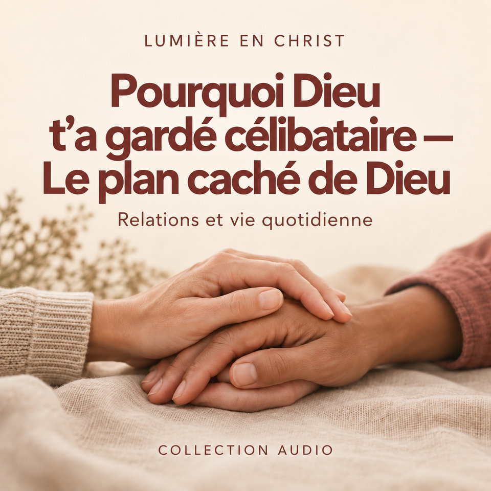 Pourquoi Dieu t’a gardé célibataire — Le plan caché de Dieu