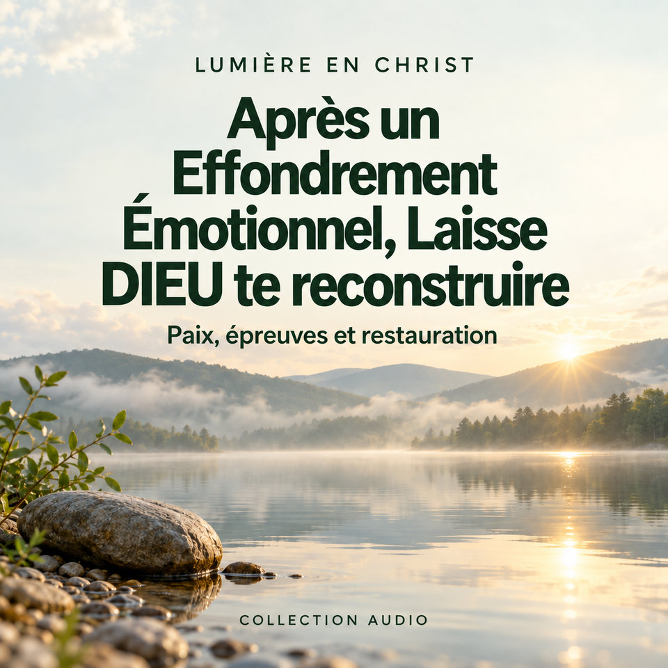 Après un Effondrement Émotionnel, Laisse DIEU te reconstruire