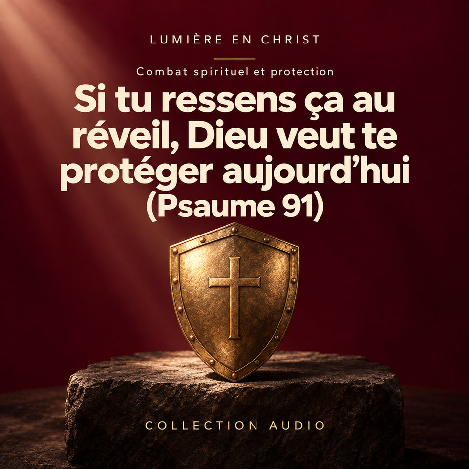 Si tu ressens ça au réveil, Dieu veut te protéger aujourd’hui (Psaume 91)