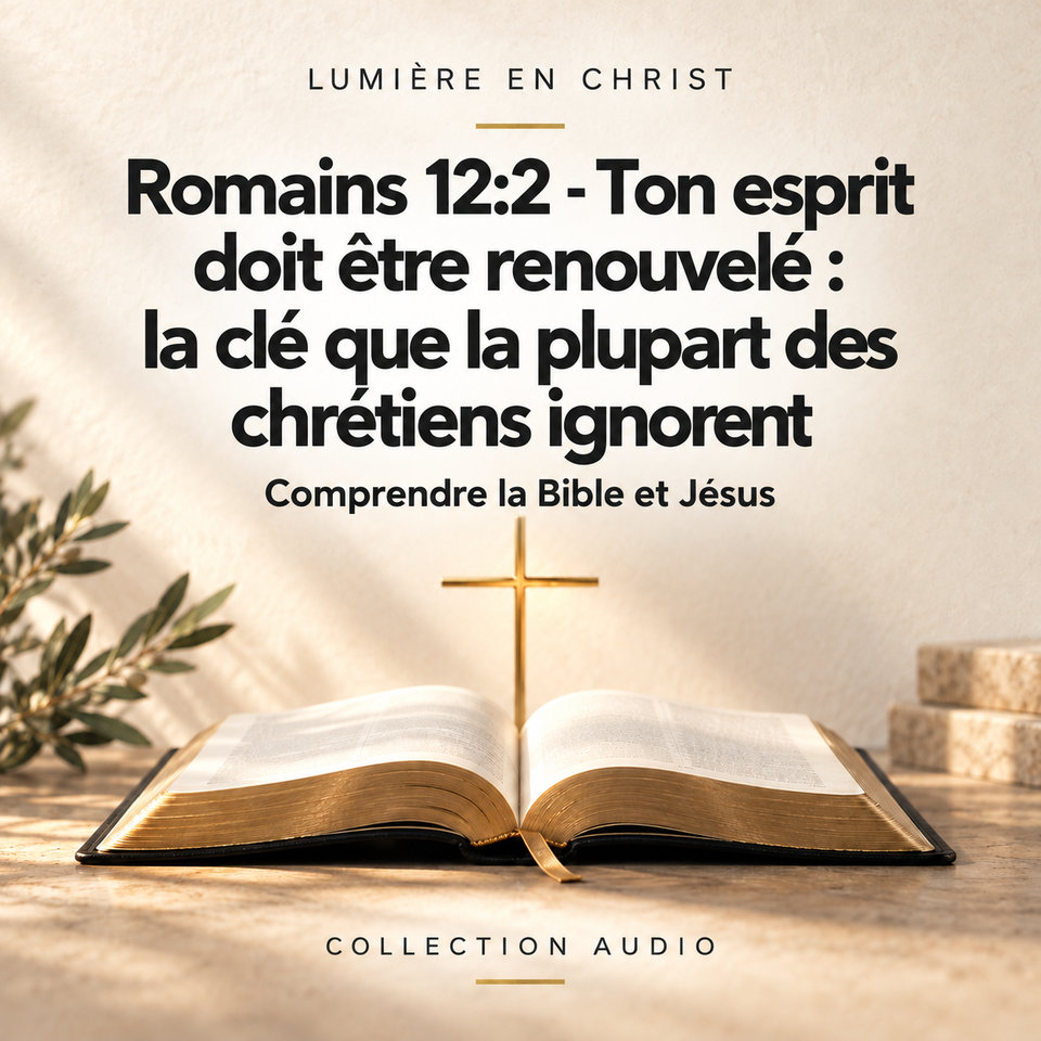 Romains 12:2 - Ton esprit doit être renouvelé : la clé que la plupart des chrétiens ignorent